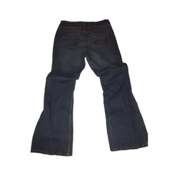 VTG Duck Head Jeans Co jeans Womens 9 blue denim bootcut CUTE POCKETS Retro Y2K - Picture 2 of 8